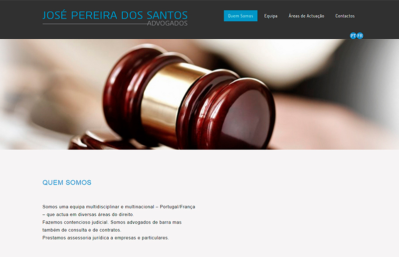 JOSÉ PEREIRA DOS SANTOS / Advogados / Leiria